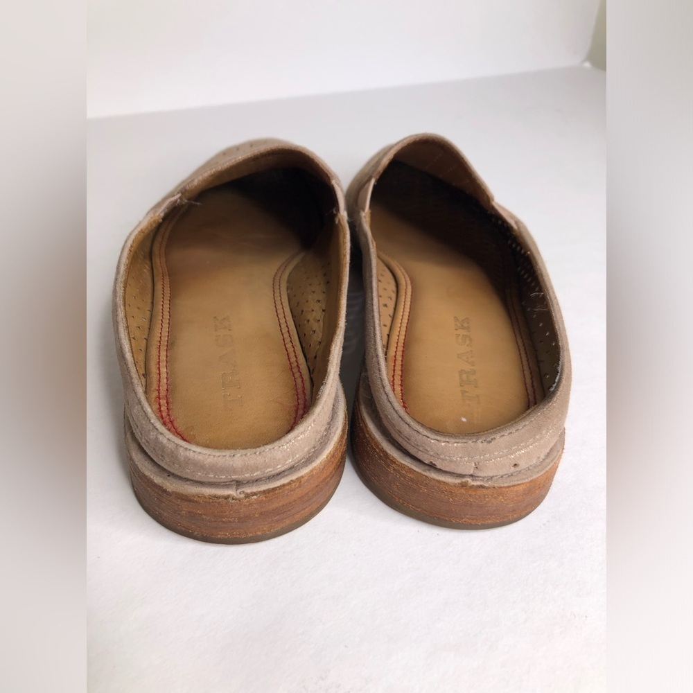 Trask Perforated Tan Loafers - Picture 6 of 11